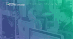 Desktop Screenshot of iphoneappdevelopmentservicesindia.com